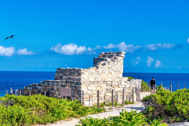 Ruins of the Temple of Ixchel, Isla Mujeres. Source: Getty Images