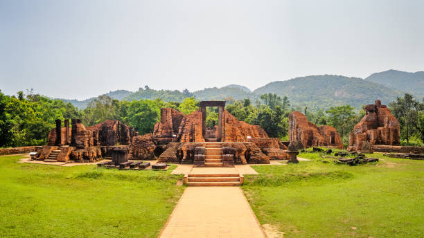 Temple ruins in My Son Sanctuary; Source: Getty Images