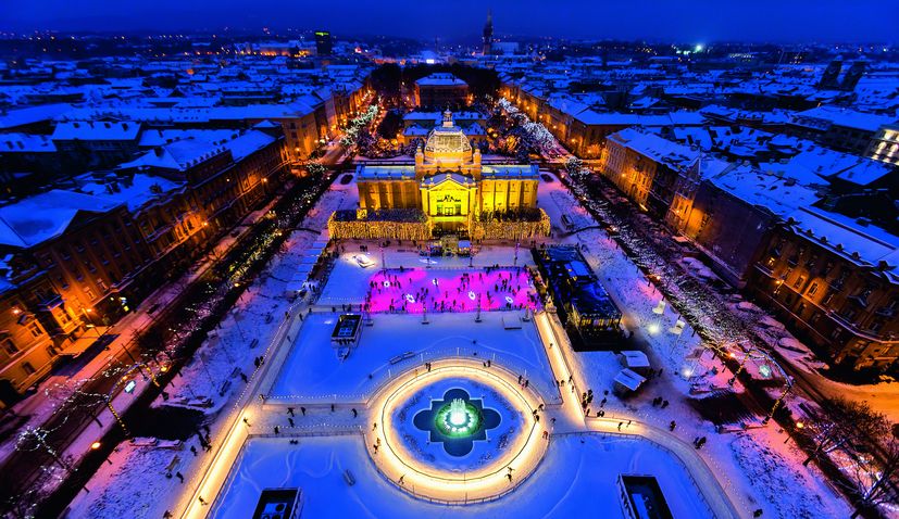 Advent in Zagreb transforms the city into a winter wonderland.  Source: Shutterstock