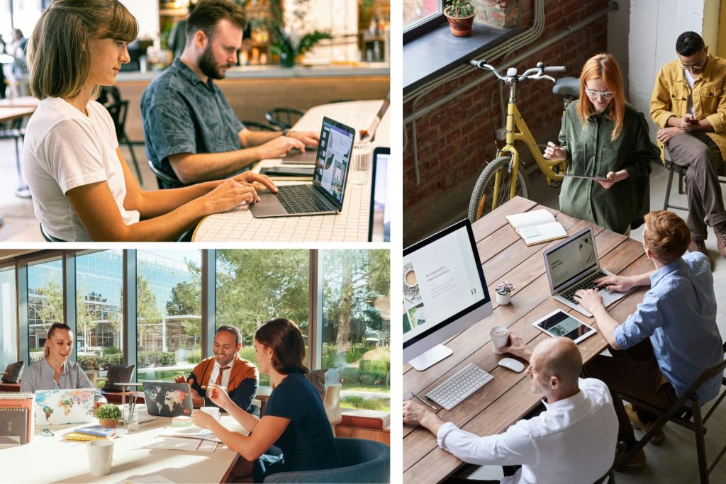 Coworking spaces for digital nomads in Barcelona.