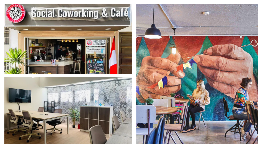 Examples of coworkings in lima, peru.