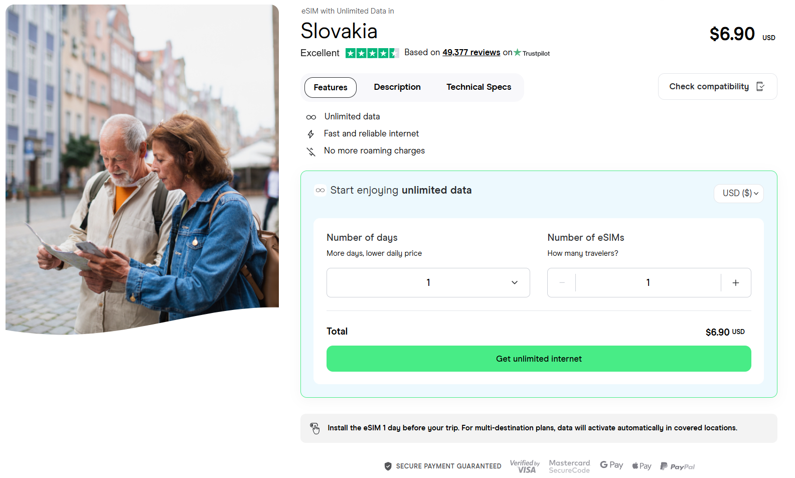 esim for slovakia 