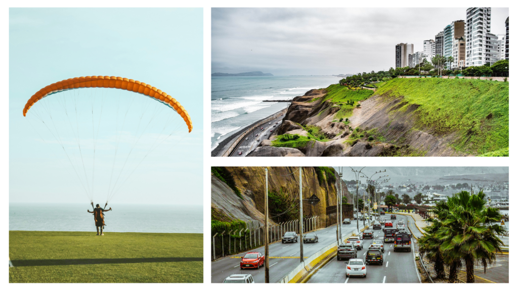 landscapes and activities in lima