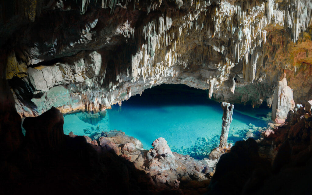 Rangko Cave in Indonesia