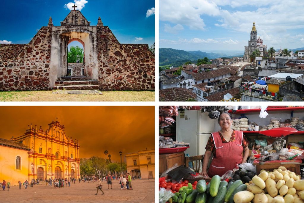 Towns in Mexico to live in.