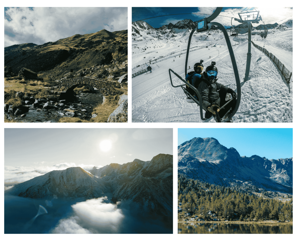 Skiing in andorra