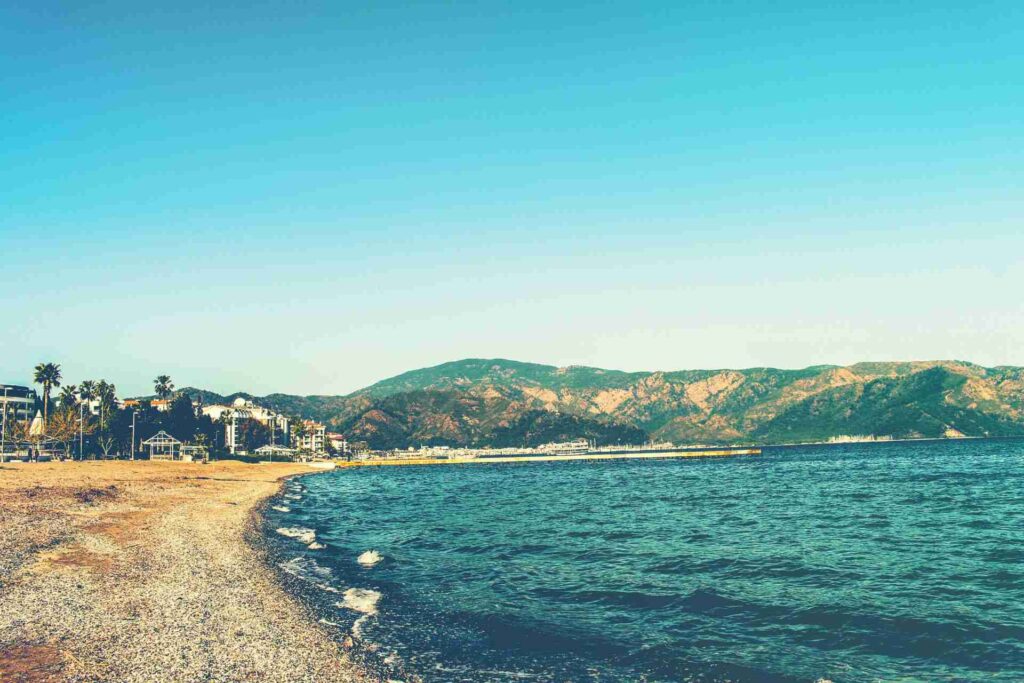 A beach in Turkey