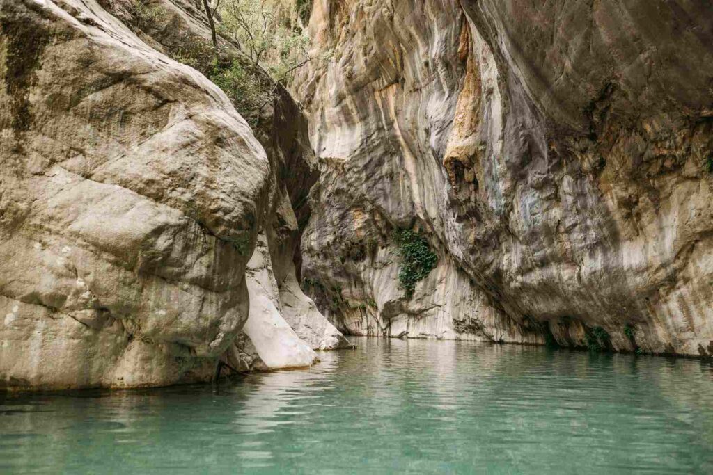 A mountain river in southern Turkey