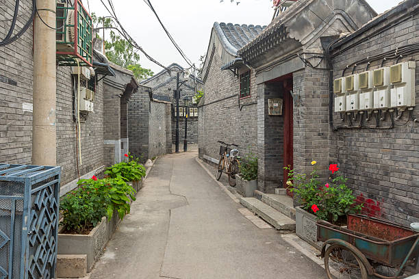 A hutong in Beijing; Source: iStock