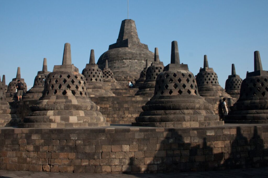 Dorobudur, the world's largets Buddhist temple