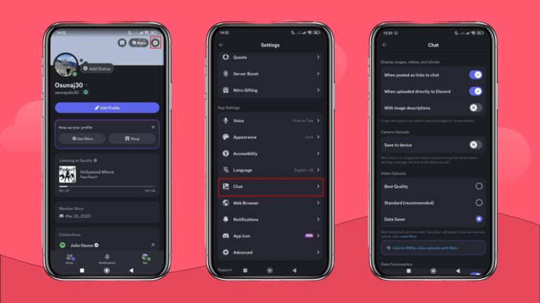 How to disable automatic media downloads on Discord
