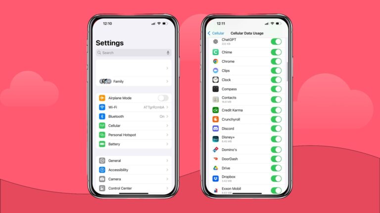 How to check Discord data usage on an iPhone