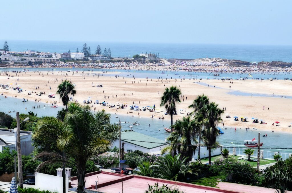 oualidia beach in morocco