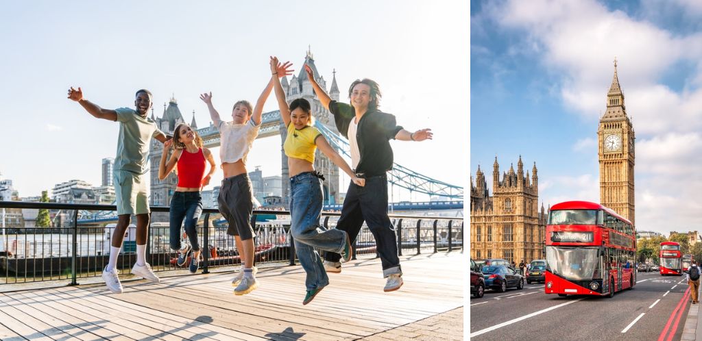 students in london