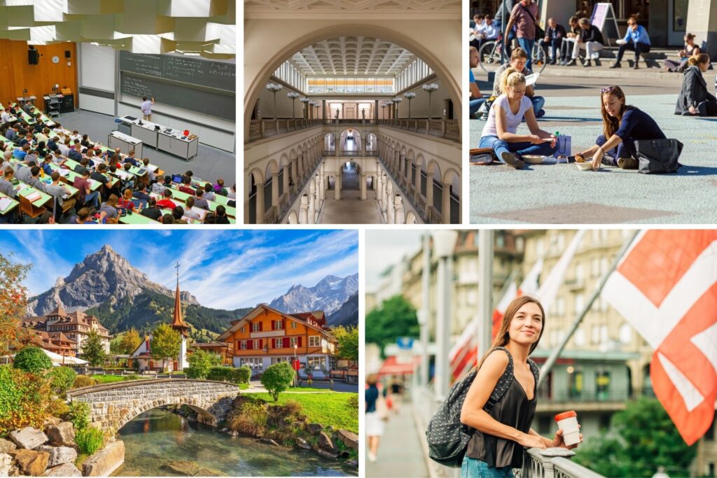 Scholarship students at universities in Switzerland 