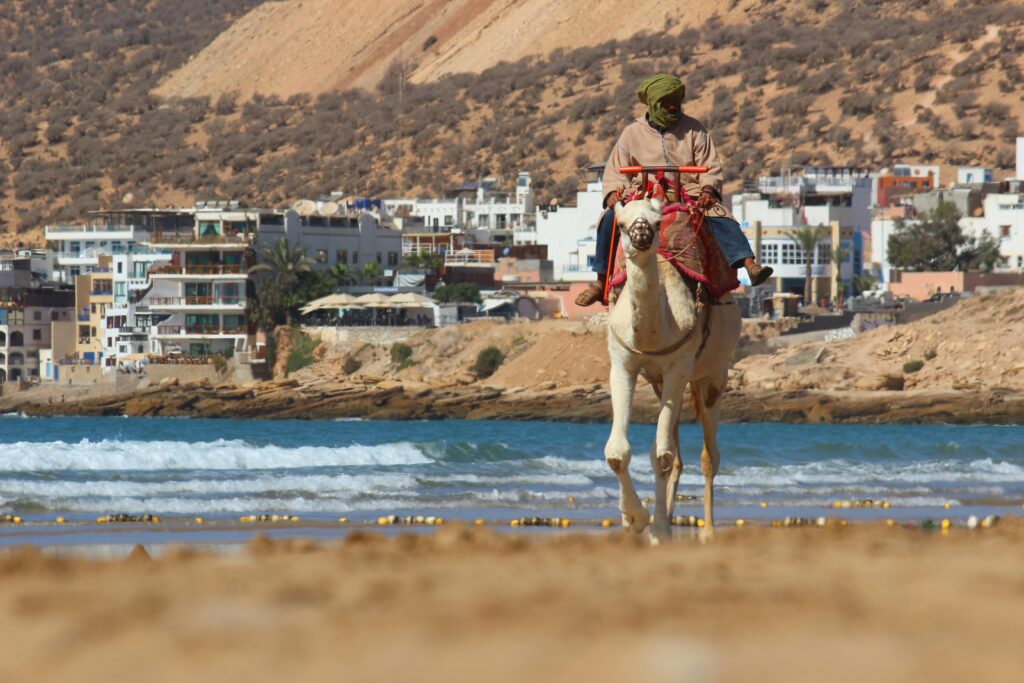 taghazout beach in morocco