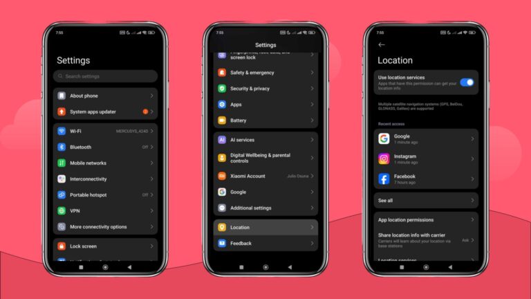 Turning off location services on Android