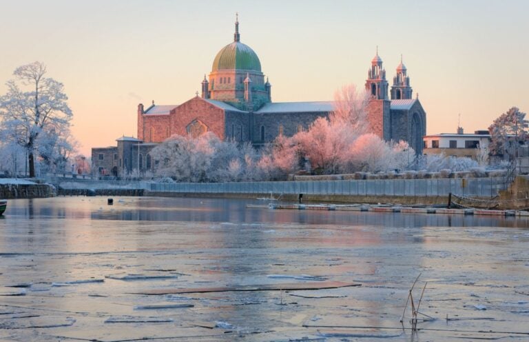 Galway Cathedral in wintertime