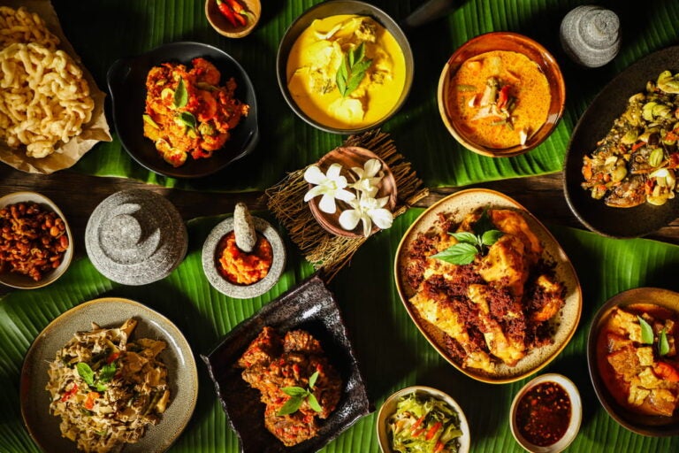 Indonesian rijsttafel