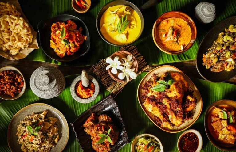 Indonesian rijsttafel