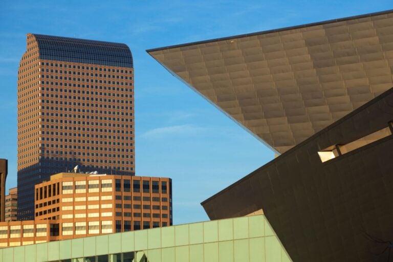 The abstract architecture of the Denver Art Museum