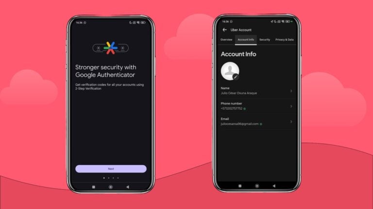 Uber and Google Authenticator apps still work without a SIM card