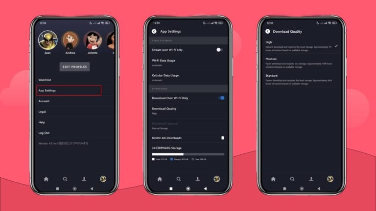 steps to change disney plus download quality