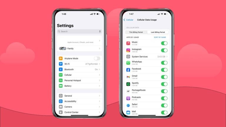 checking instagram data usage on ios devices