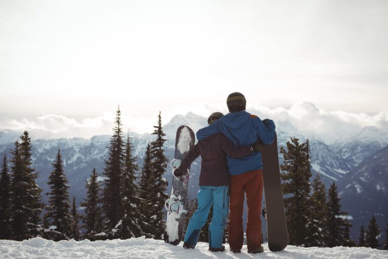 Hit the slopes with your sweetheart in New Mexico.