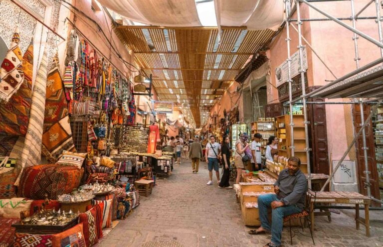 Marrakesh market