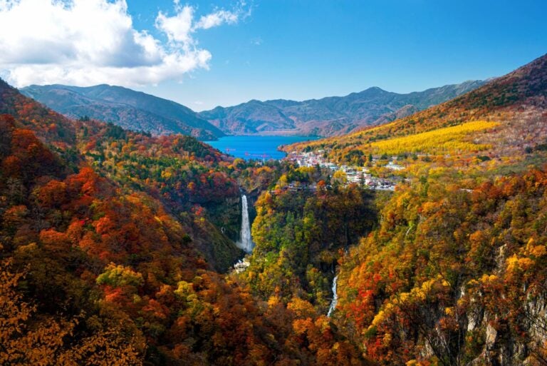 Nikko landscapes during autumn