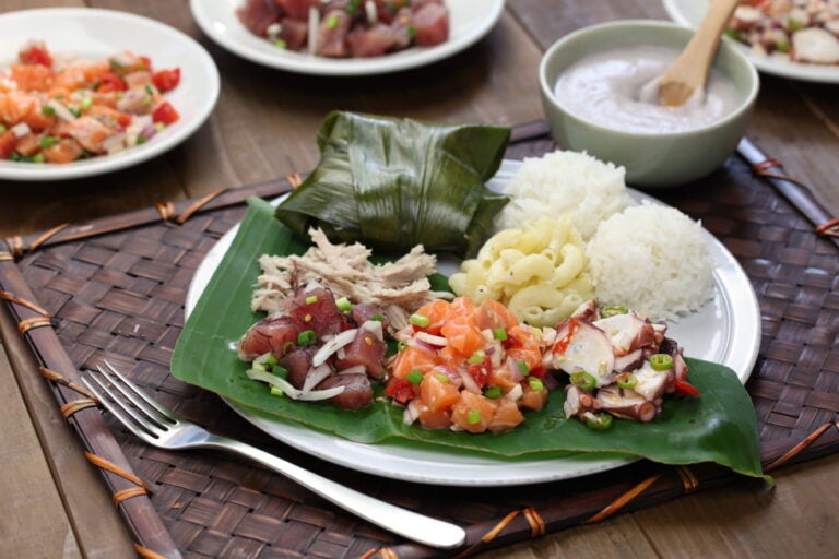 Hawaiian plate lunch
