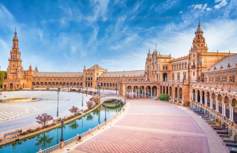 Spanish Square in Seville.