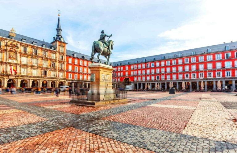 Square in Madrid