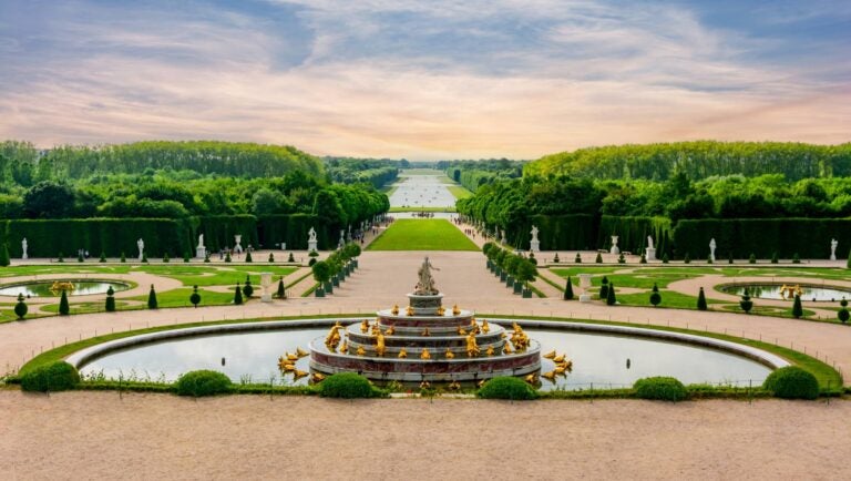Gardens of Versailles and the Latona Fountain