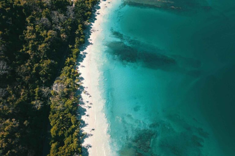 A beach in Costa Rica
