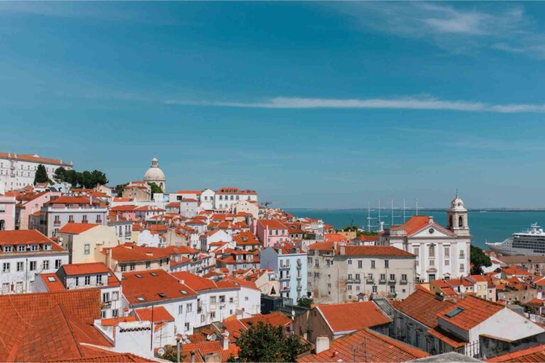 A scenic view of Lisbon
