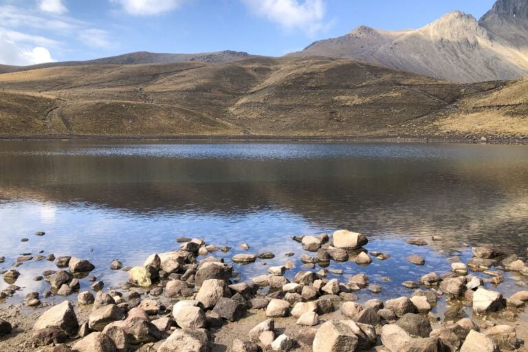 The lakes of Nevado de Toluca, Mexico.