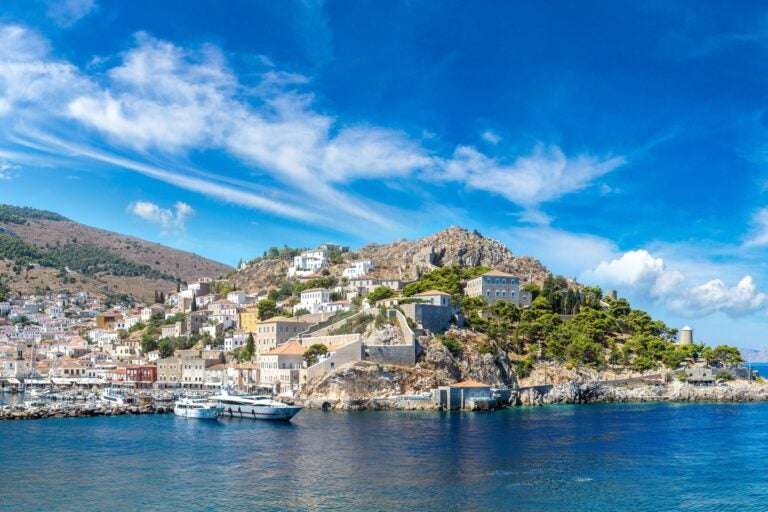 The town of Hydra, Greece.