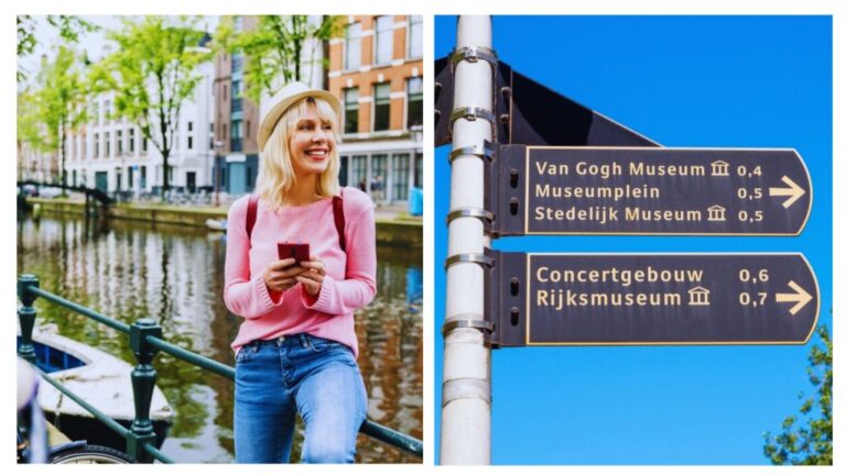 Museums and canals to visit in the Netherlands. 