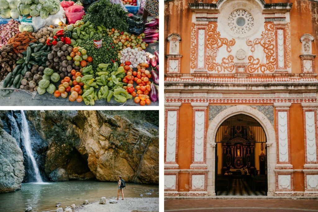 Exploring the Dominican Republic as a tourist.