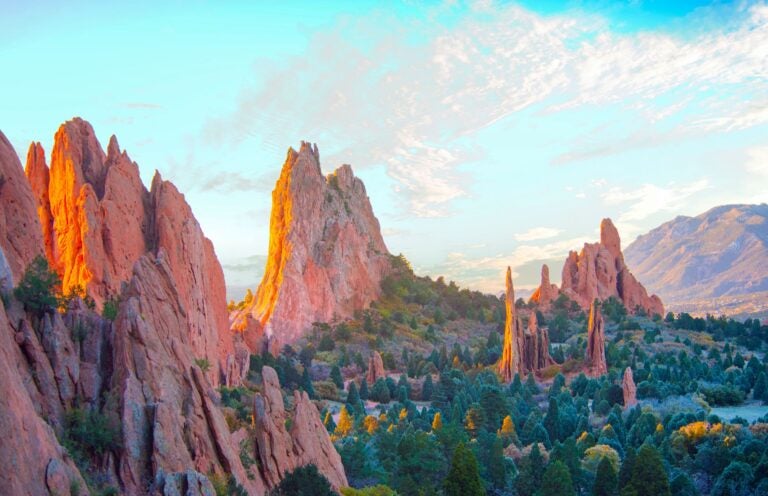 Garden of the Gods in Colorado Springs