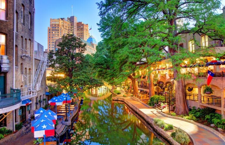 River Stroll in San Antonio, Texas.