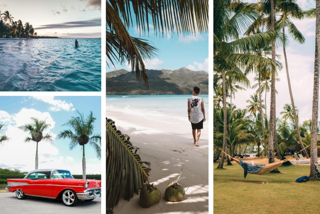 Spaniards travelling in the Dominican Republic.