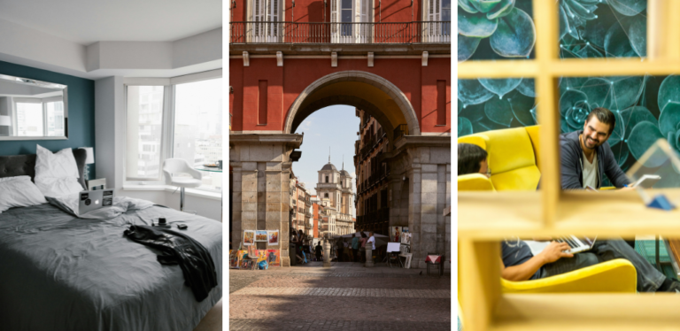 Types of accommodation 