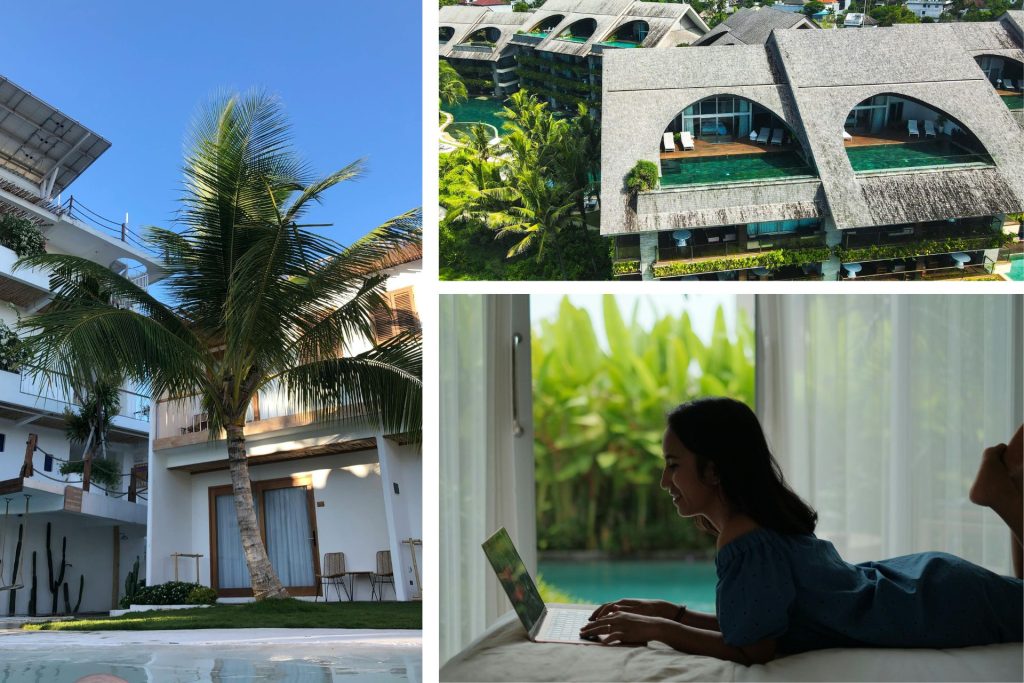 Accommodation in Bali for digital nomads.