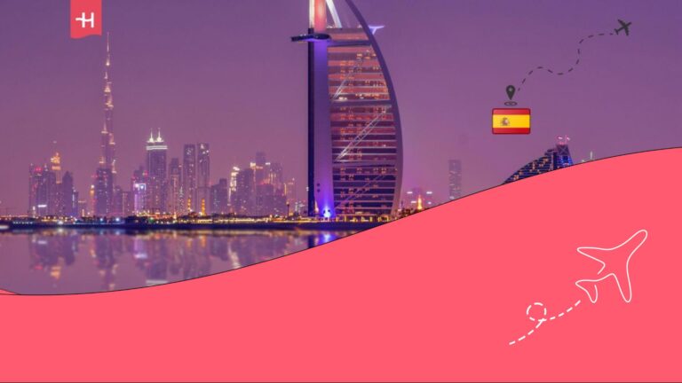 Requirements for travelling to Dubai from Spain.