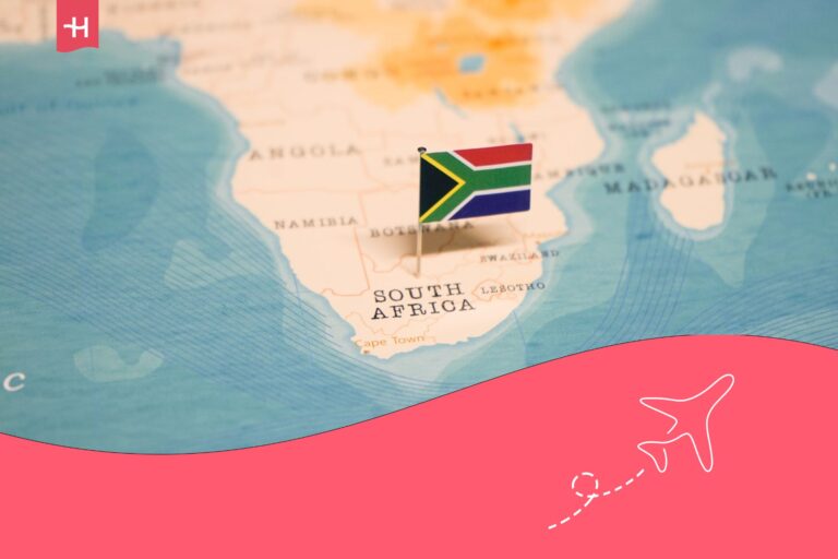 Travelling to South Africa from Spain