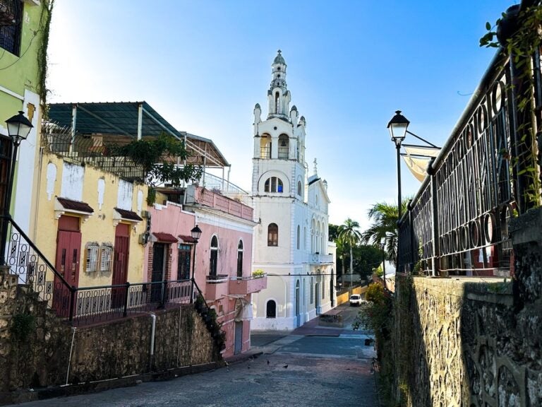 the old streets of santo domingo