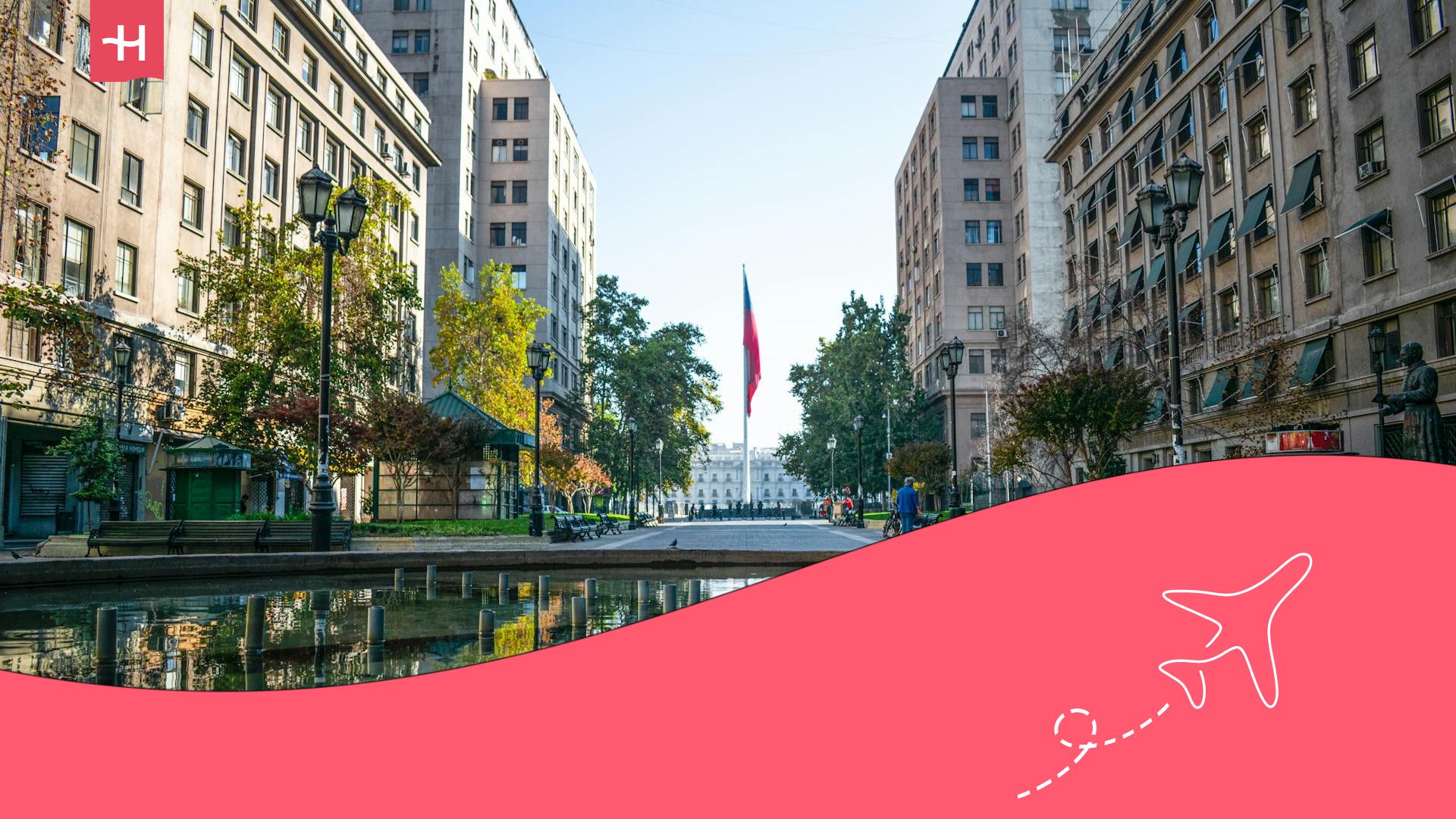 Scholarship in Chile in the city centre.